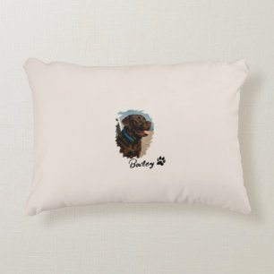Almofada Decorativa Cachorro Labrador de Chocolate Bonito - Bailey P