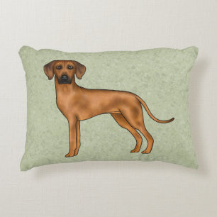Almofada Decorativa Cachorro Leão Africano Fofo Rhodesian Ridgeback Ve