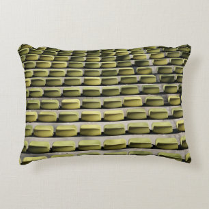 Almofada Decorativa Cadeiras de gangues verdes
