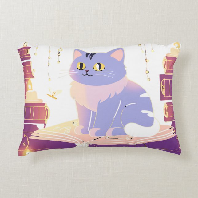 Almofada Decorativa Café da biblioteca (Frente)