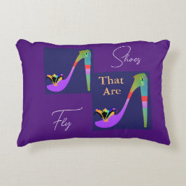 Almofada Decorativa Calçados Que Voam