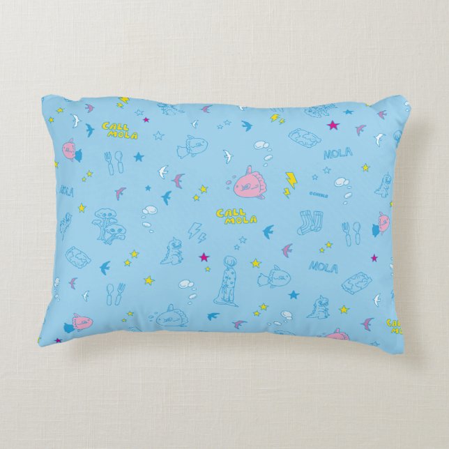Almofada Decorativa CALL MOLA Cushion（Sky Blue） (Verso)