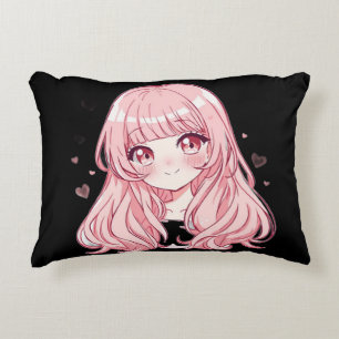 Almofada Decorativa Camisola de Anime Fofo do Dia dos Namorados