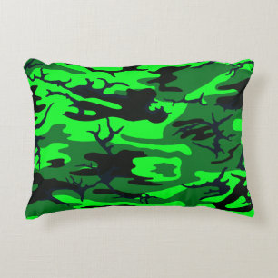 Almofada Decorativa Camo verde estrangeiro