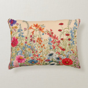 Almofada Decorativa Campo de flores selvagens