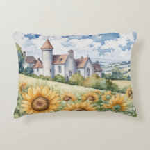 Campo Francês com Girassóis