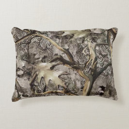 Almofada Decorativa Camuflagem de Folhas Secas para Caçadores