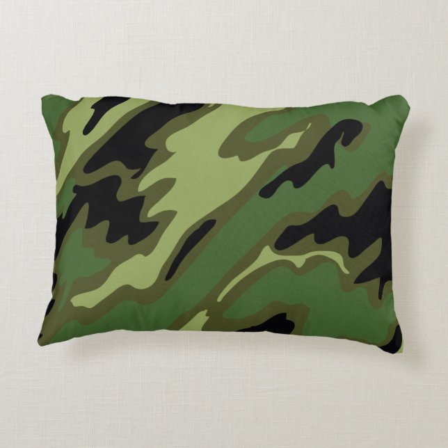 Almofada Decorativa Camuflagem Militar (Verso)
