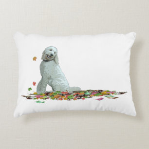 Almofada Decorativa Cão De Labradoodle Em Travesseiro decorativo De Fo