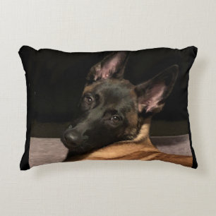 Almofada Decorativa Cão Malinois belga