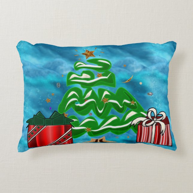 Almofada Decorativa Caroling Snowman (Frente)