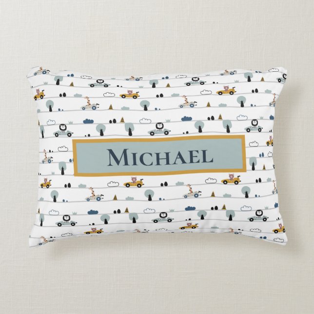 Almofada Decorativa Carros Considerados 4 Personalizados (Frente)