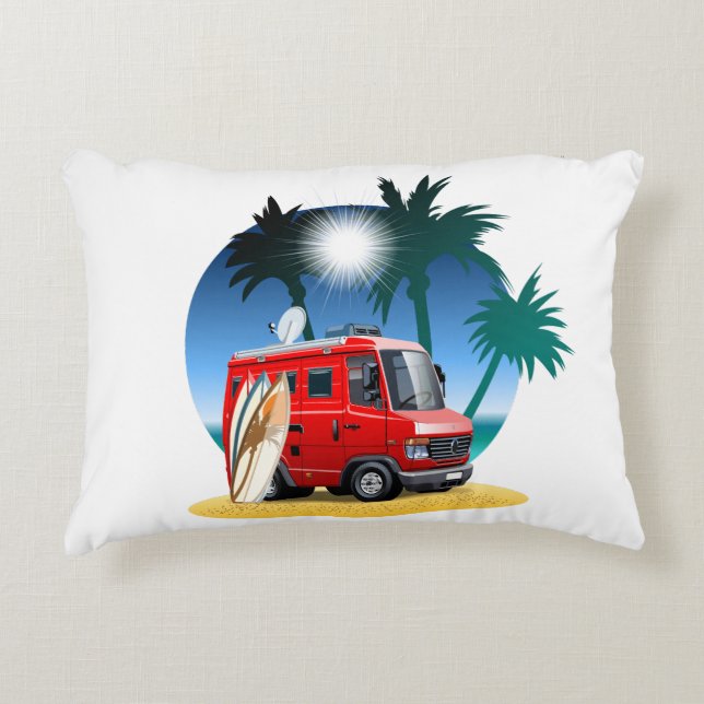 Almofada Decorativa Cartoon Camper (Frente)