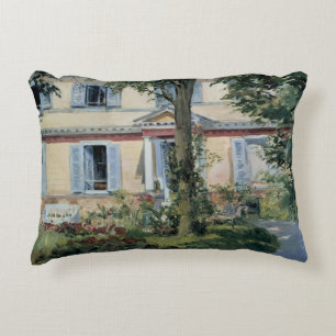 Almofada Decorativa Casa em Rueil por Edouard Manet