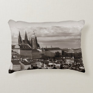 Almofada Decorativa Castelo de Praga com Catedral Santo Vitus em Tchec