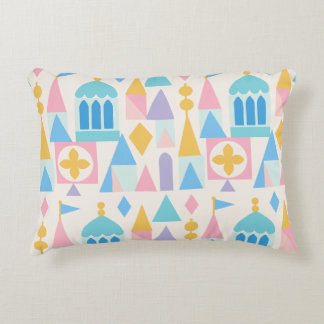 Almofada Decorativa Castelo Geométrico de Conto de Fadas Pastel Capric