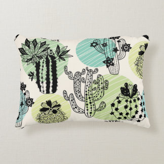 Almofada Decorativa Catos Bloqueadores: Charme Sem Costura Desenhado À