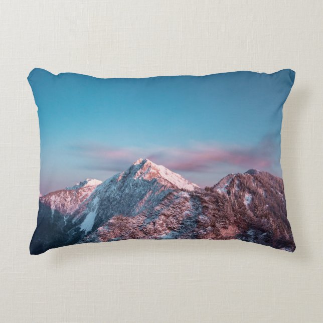 Almofada Decorativa Céu mágico sobre Storžič, Eslovênia (Frente)