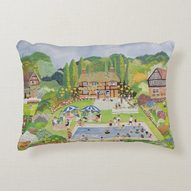 Almofada Decorativa Chá pronto (Frente)