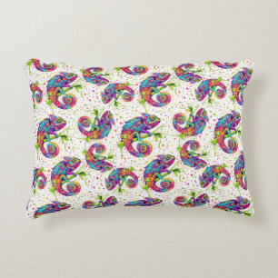 Almofada Decorativa Chameleon Paint mantém estilo aquarela