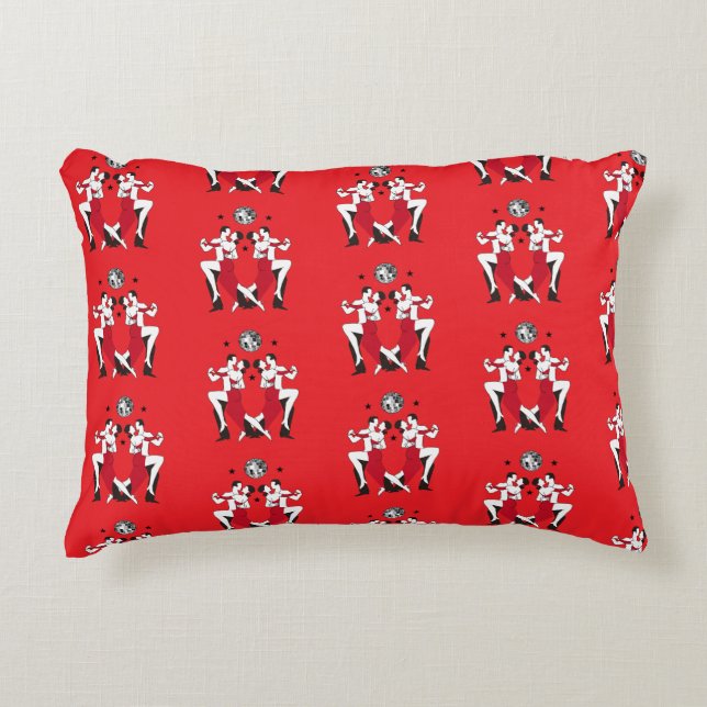 Almofada Decorativa Champiões dançantes de salão (Frente)