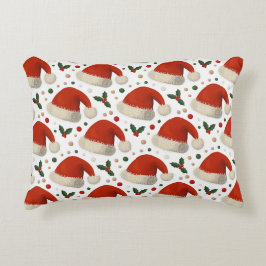 Almofada Decorativa Chapéus de Papai Noel