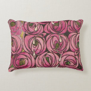 Almofada Decorativa Charles Rennie Mackintosh - Rosas