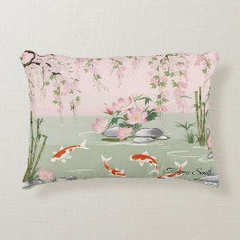 Almofada Decorativa Charme Floral de Flor de Flor de Cereja bonito