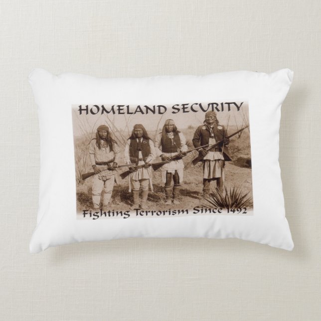 Almofada Decorativa Cherokee Homeland Security (Frente)