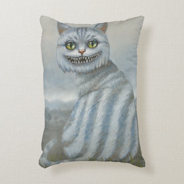 Almofada Decorativa Cheshire Cat (Frente(Vertical))