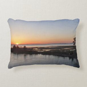 Almofada Decorativa Chincoteague Sunset I Virginia Landscape