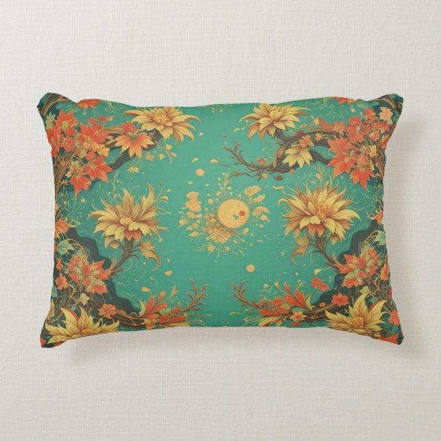 Almofada Decorativa chinese background accent pillow (Frente)
