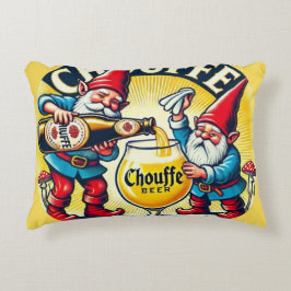 Almofada Decorativa Chouffe Beer Gnomes Theme Design