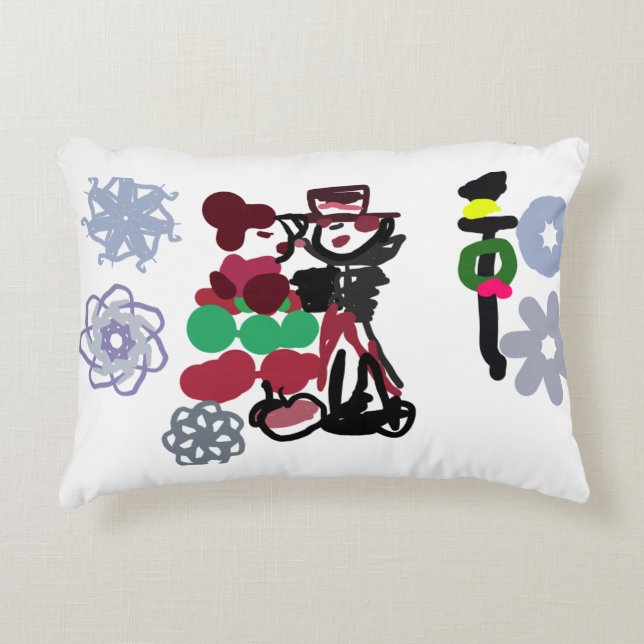 Almofada Decorativa Christmas Lovely walking (Frente)