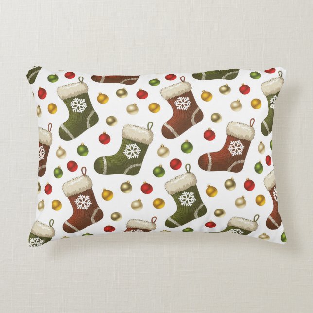 Almofada Decorativa Christmas Wreaths (Frente)