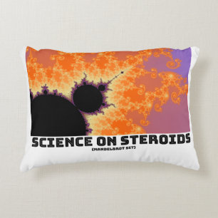 Almofada Decorativa Ciência Em Esteroides Mandelbrot Fractal