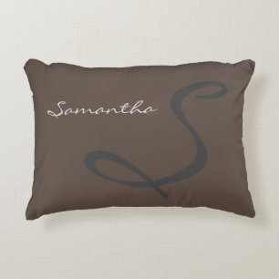 Almofada Decorativa cinzas na moda chiques modernas simples elegantes