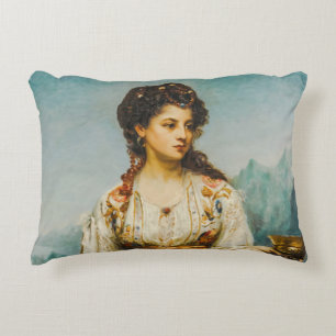 Almofada Decorativa Circe de Jean Jules Bardin (1875)
