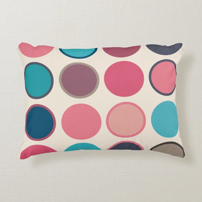 Almofada Decorativa Círculos do Horizonte 3 (Frente)