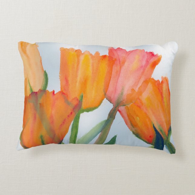 Almofada Decorativa Citrus Tulips (Verso)