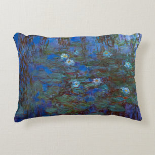 Almofada Decorativa Claude Monet - Lírios Azuis