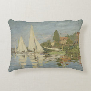 Almofada Decorativa Claude Monet - Regattas em Argenteuil