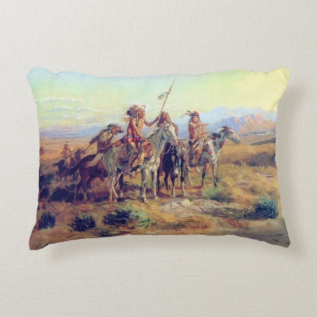 Almofada Decorativa CM Russell The Scouts Fine Art (Frente)