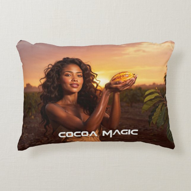 ALMOFADA DECORATIVA COCOA MAGIC (Frente)