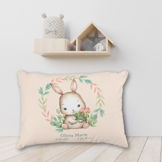 Almofada Decorativa Coelho Bonito Coelho Folha Folha de Ferro Nurso Be