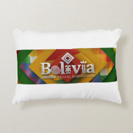 Almofada Decorativa Cojin  Unidos hacia el bicentenario