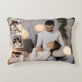 Almofada Decorativa Colagem de Fotografias do Design 4