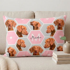 Almofada Decorativa Colagem de Fotos Personalizada de Mãe de Cachorro 