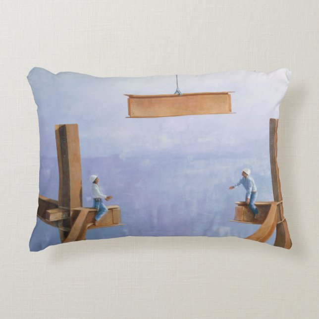 Almofada Decorativa Colocando a última relação (Frente)