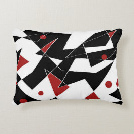 Almofada Decorativa Coloque o Travesseiro de Destaque das Bolas Vermel